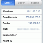 iphone wifi förnya tilldelning
