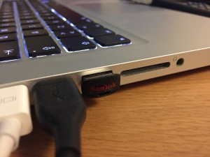 SanDisk ultra fit usb 3.0 - I macbook pro