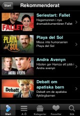 Svt play iphone screenshot