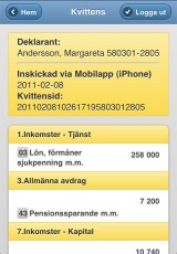 skatteverket iphone screenshot
