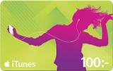 itunes card presentkort