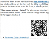appar qr koder före